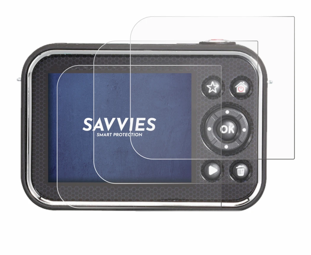 Image de l'appareil Vtech Kidizoom Video Studio HD avec une grande variété de protections d'écran.