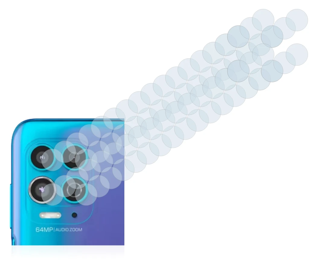 Image de l'appareil Motorola Moto G100 (Caméra UNIQUEMENT) avec une grande variété de protections d'écran.