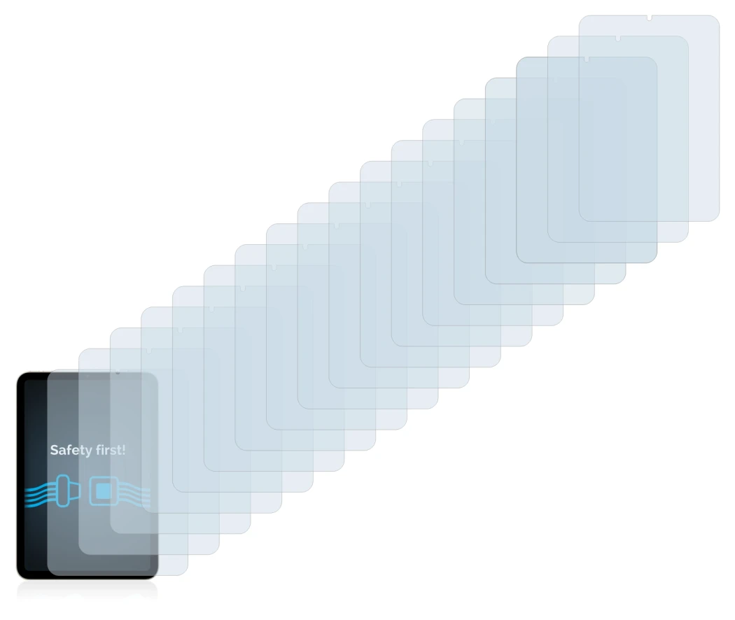 Image de l'appareil Apple iPad Mini 6 2021 avec une grande variété de protections d'écran.