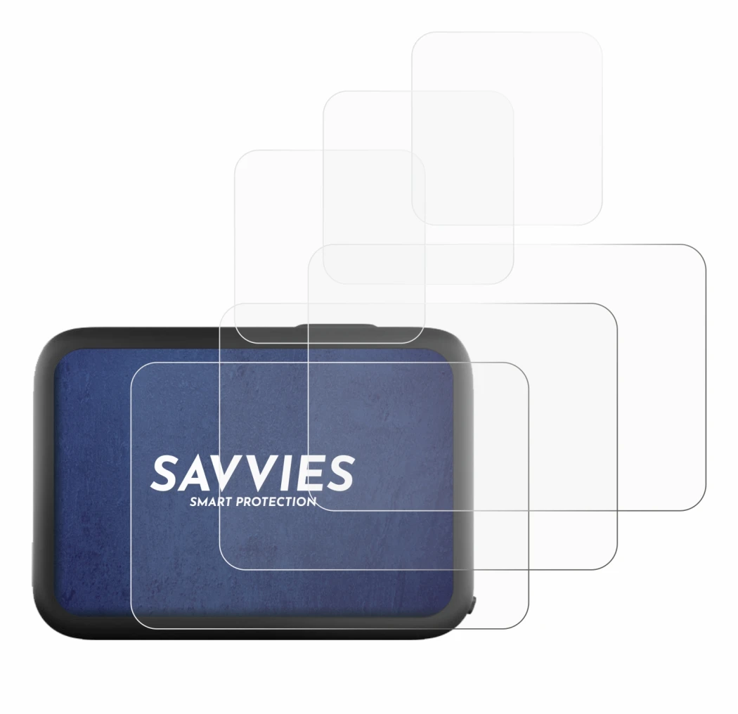 Image de l'appareil GoPro Hero 11 Black avec une grande variété de protections d'écran.