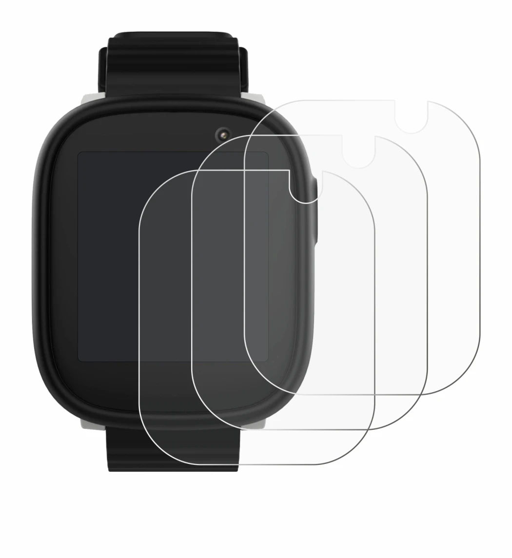 Image de l'appareil Xplora X6 Play 2022 (1ère génération) avec une grande variété de protections d'écran.