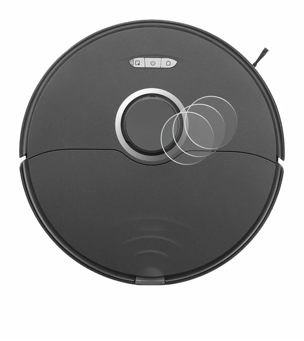 Image de l'appareil Roborock S8 Lidar Sensor (modèle blanc uniquement) avec une grande variété de protections d'écran.