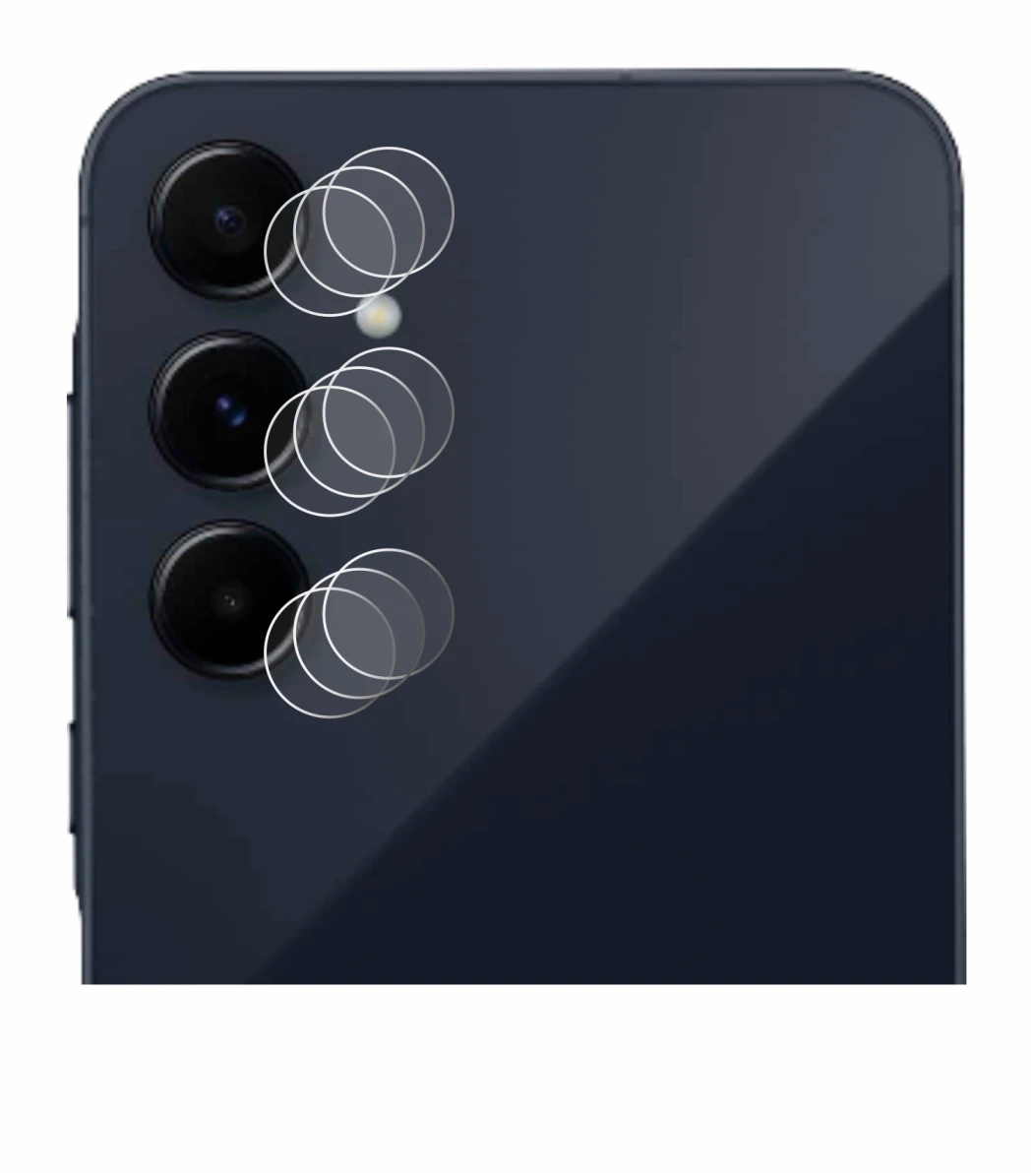 Image de l'appareil Samsung Galaxy A55 5G (Caméra UNIQUEMENT) avec une grande variété de protections d'écran.