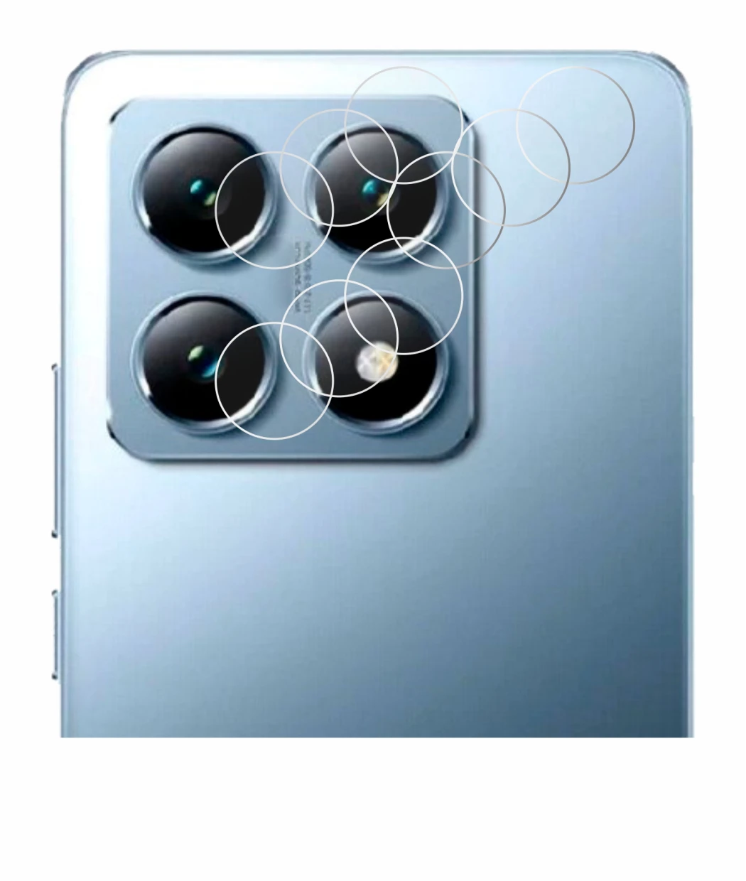 Image de l'appareil Xiaomi 14T Pro (Caméra UNIQUEMENT) avec une grande variété de protections d'écran.