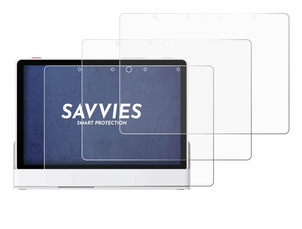 Image de l'appareil eufy Smart Display E10 avec une grande variété de protections d'écran.