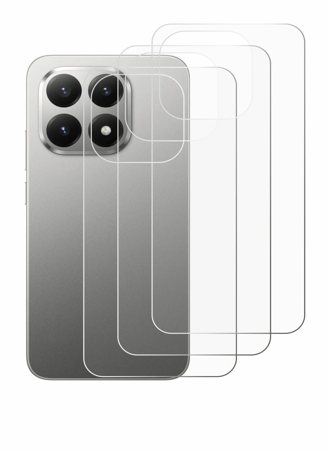 Image de l'appareil Xiaomi 15T (Arrière) avec une grande variété de protections d'écran.