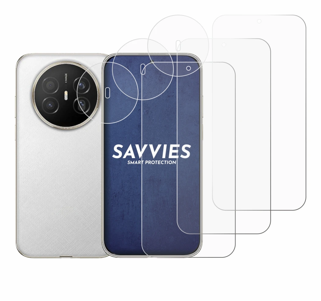 Image de l'appareil Huawei Mate 70 Air (Avant+Caméra) avec une grande variété de protections d'écran.