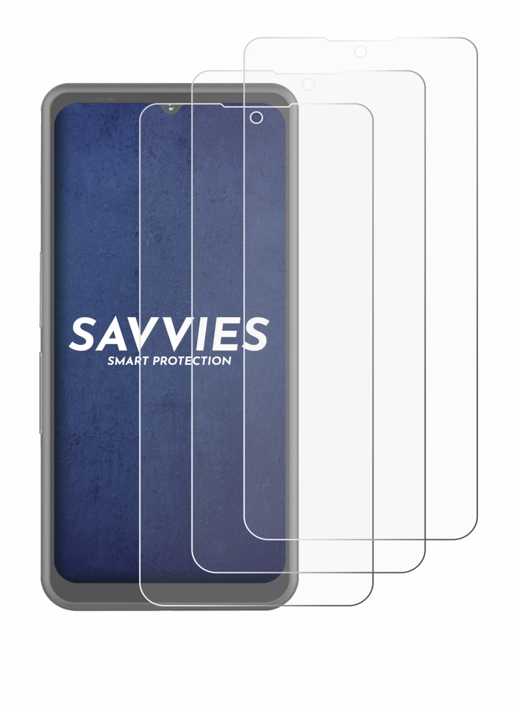Image de l'appareil Sonim XP Pro Thermal avec une grande variété de protections d'écran.