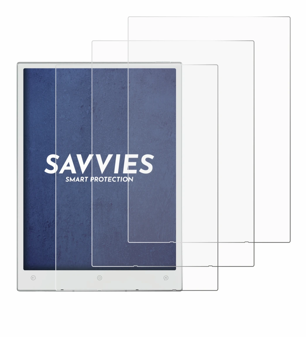 Image de l'appareil Viwoods AiPaper Mini avec une grande variété de protections d'écran.