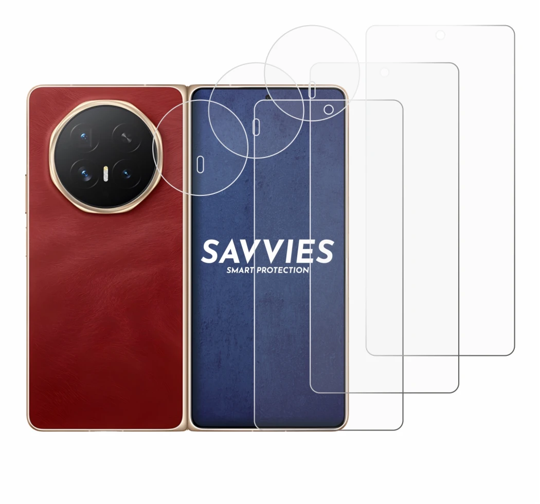 Image de l'appareil Honor Magic V6 (Avant+Caméra) avec une grande variété de protections d'écran.