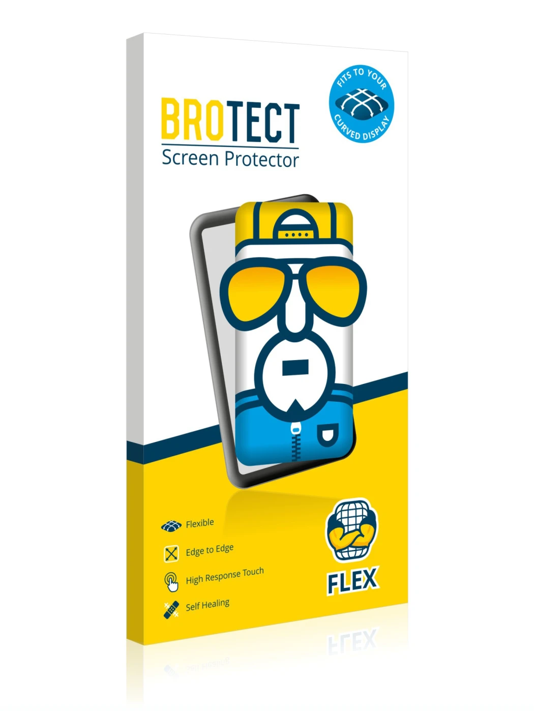 Face avant d’un emballage produit avec le logo de la marque BROTECT