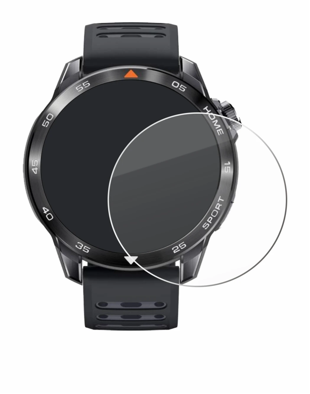 Image de l'appareil Xiaomi Mibro GS Pro 2 avec une grande variété de protections d'écran.