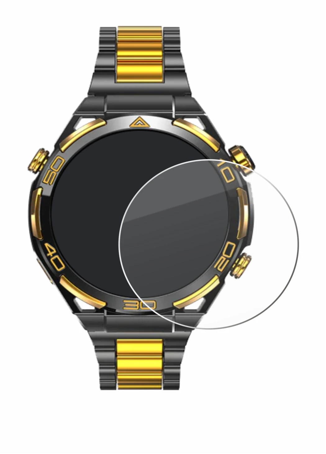 Image de l'appareil Blackview W90 Pro avec une grande variété de protections d'écran.