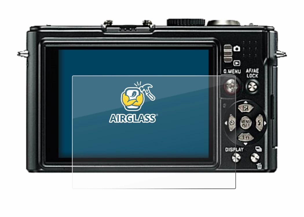 Image de l'appareil Leica D-Lux 4 avec une grande variété de protections d'écran.