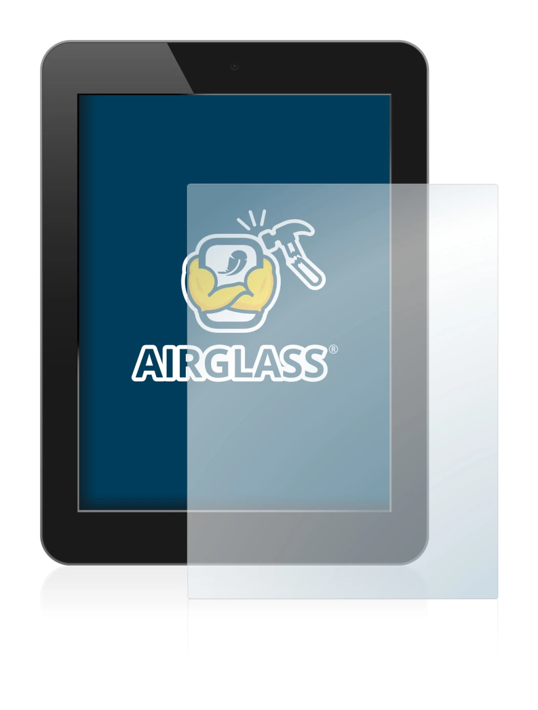 Image de l'appareil avec une grande variété de protections d'écran.