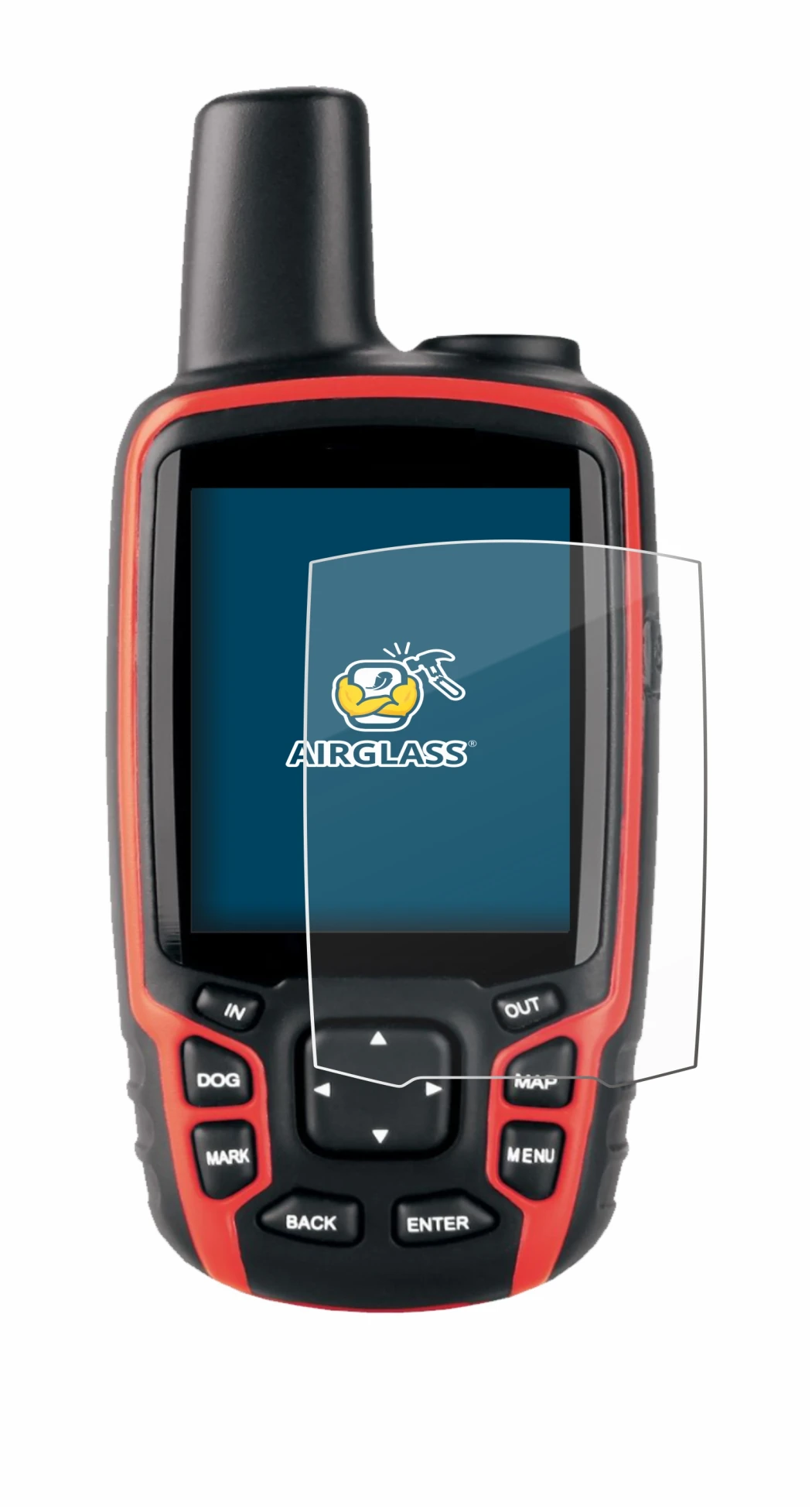 Image de l'appareil Garmin Astro 320 avec une grande variété de protections d'écran.