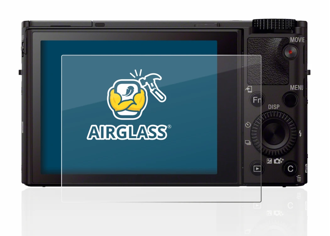 Image de l'appareil Sony Cyber-Shot DSC-RX100 III avec une grande variété de protections d'écran.