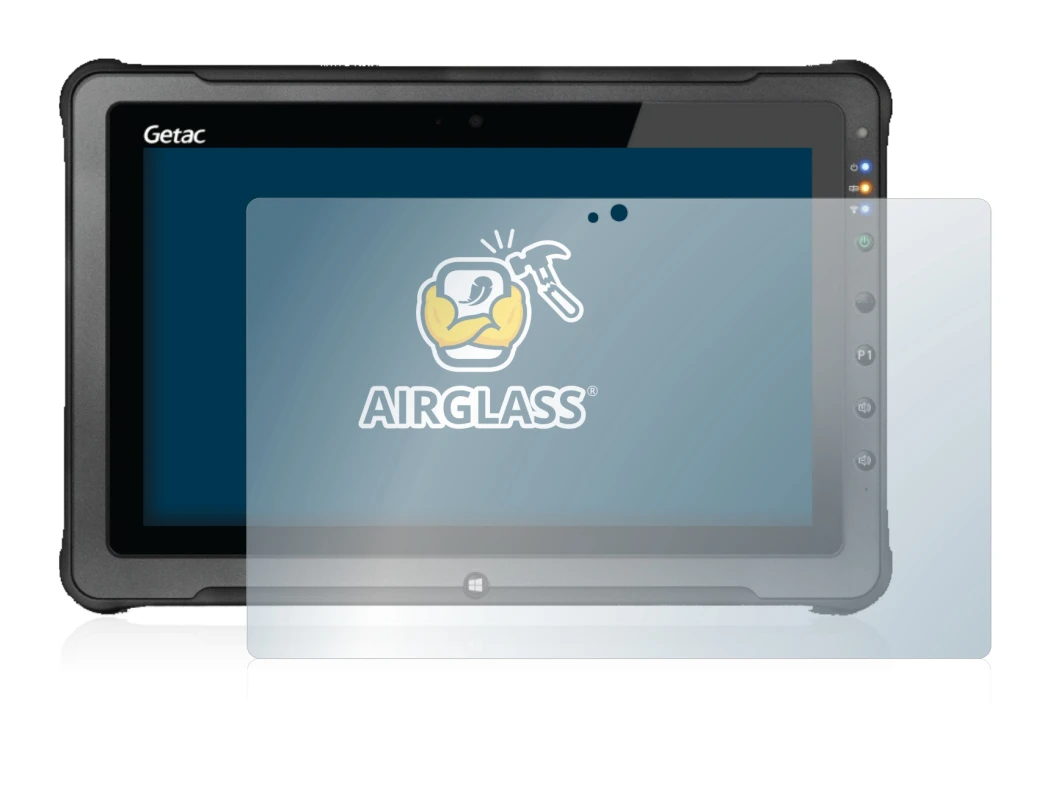 Image de l'appareil Getac F110 G5 avec une grande variété de protections d'écran.