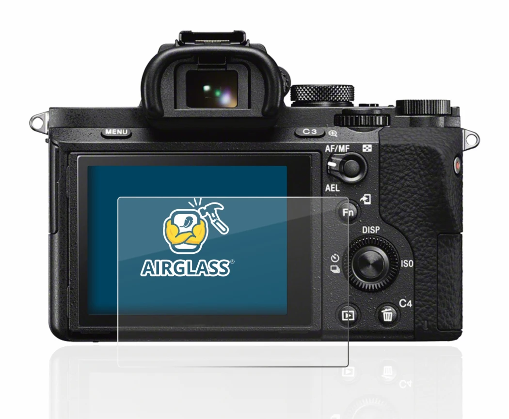 Image de l'appareil Sony Alpha 7 II (ILCE-7M2) avec une grande variété de protections d'écran.