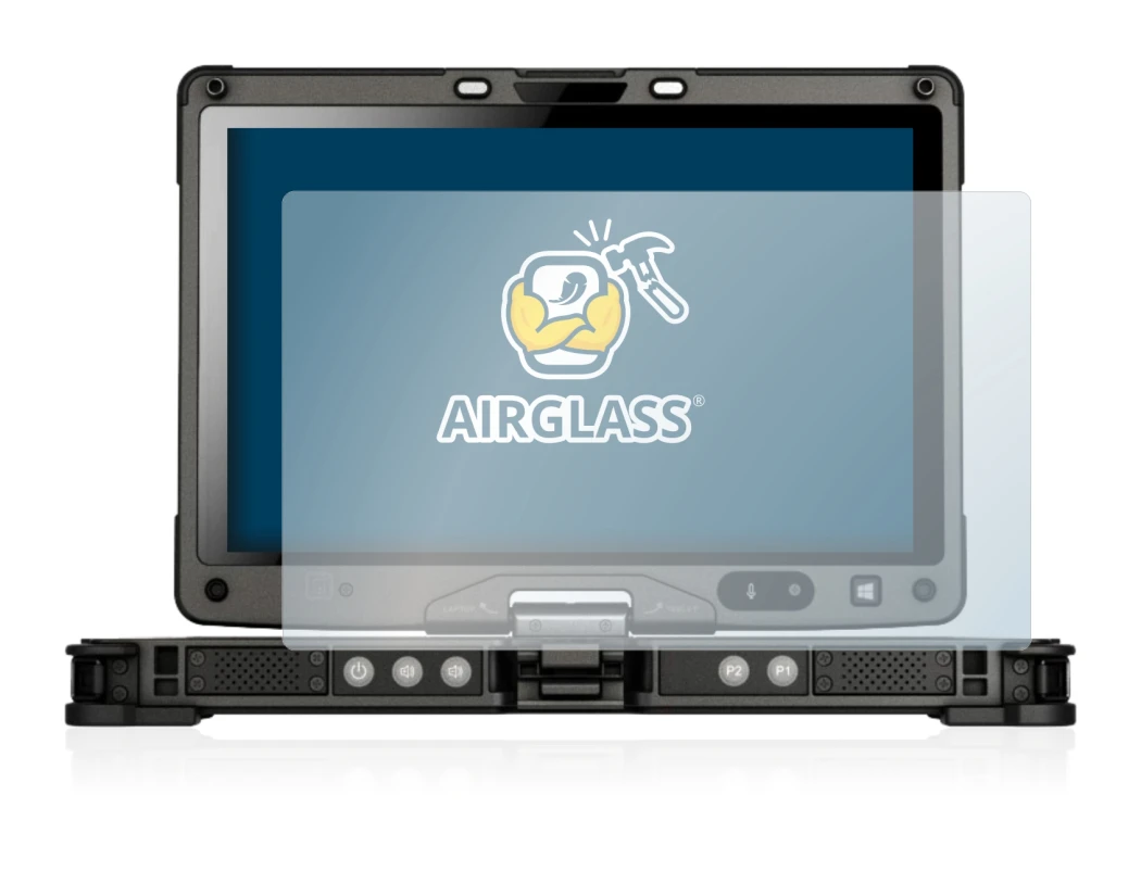 Image de l'appareil Getac V110 avec une grande variété de protections d'écran.