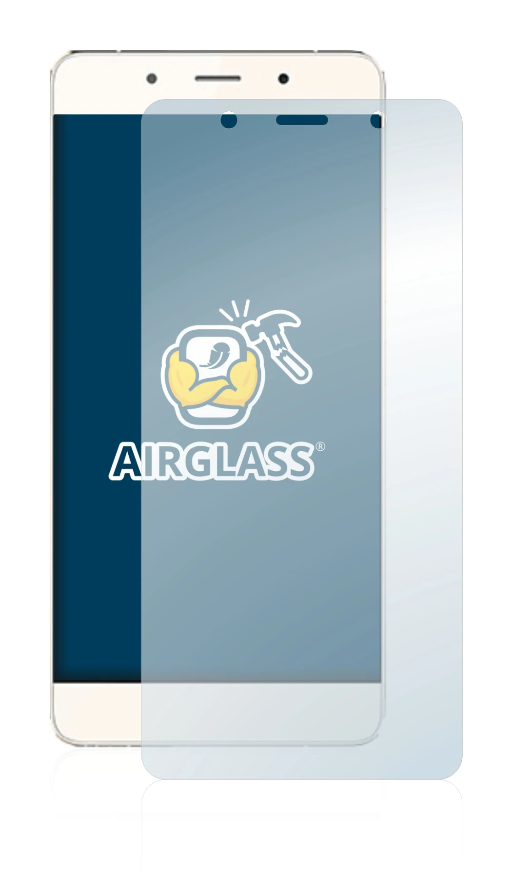 Image de l'appareil Hisense C1 avec une grande variété de protections d'écran.