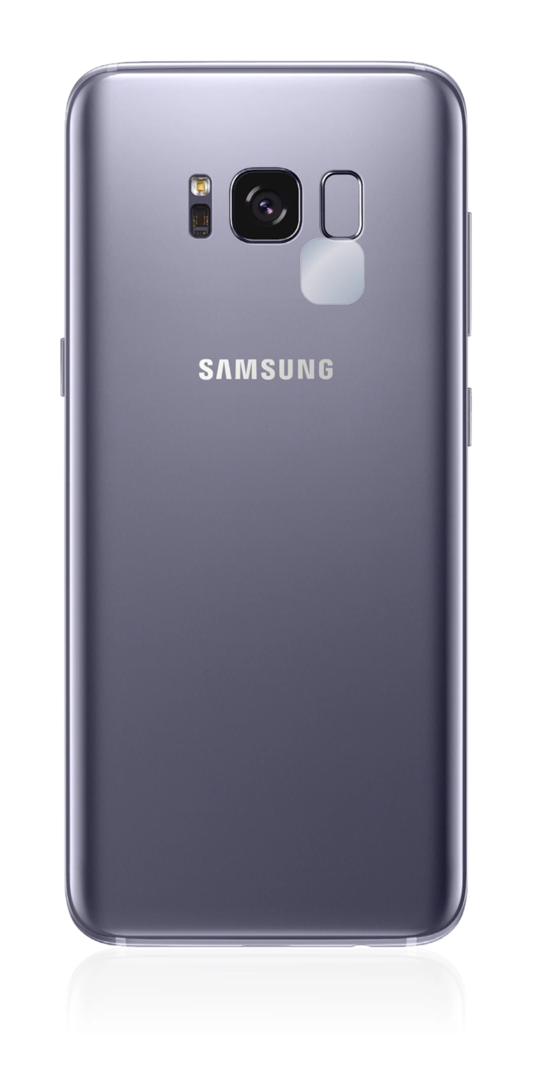 Image de l'appareil Samsung Galaxy S8 (Caméra UNIQUEMENT) avec une grande variété de protections d'écran.