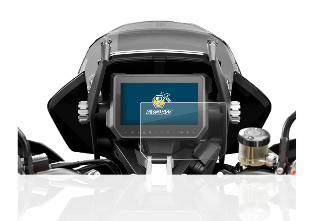 Image de l'appareil KTM 1290 Super Adventure S 2017 Affichage de la vitesse avec une grande variété de protections d'écran.