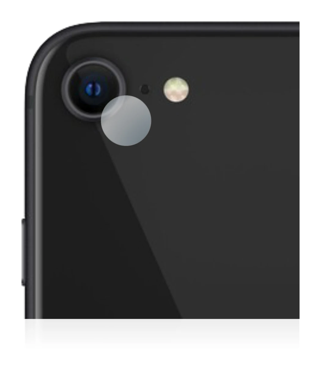 Image de l'appareil Apple iPhone SE 2 2020 (Caméra UNIQUEMENT) avec une grande variété de protections d'écran.