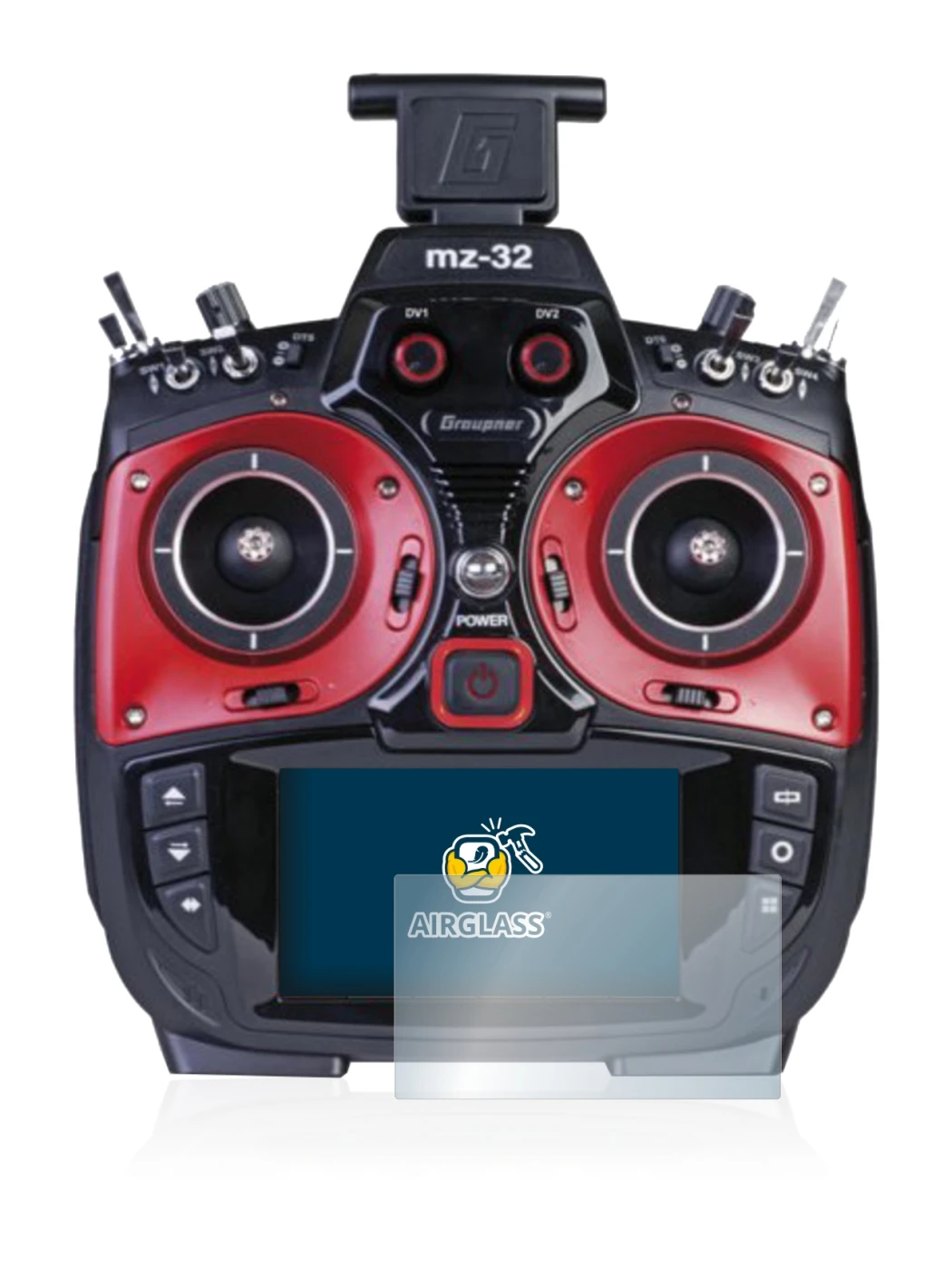Image de l'appareil Graupner MZ-32 (3.Gen) avec une grande variété de protections d'écran.