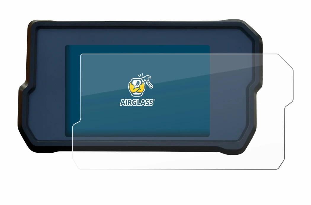 Image de l'appareil KTM 390 Duke 2017 avec une grande variété de protections d'écran.