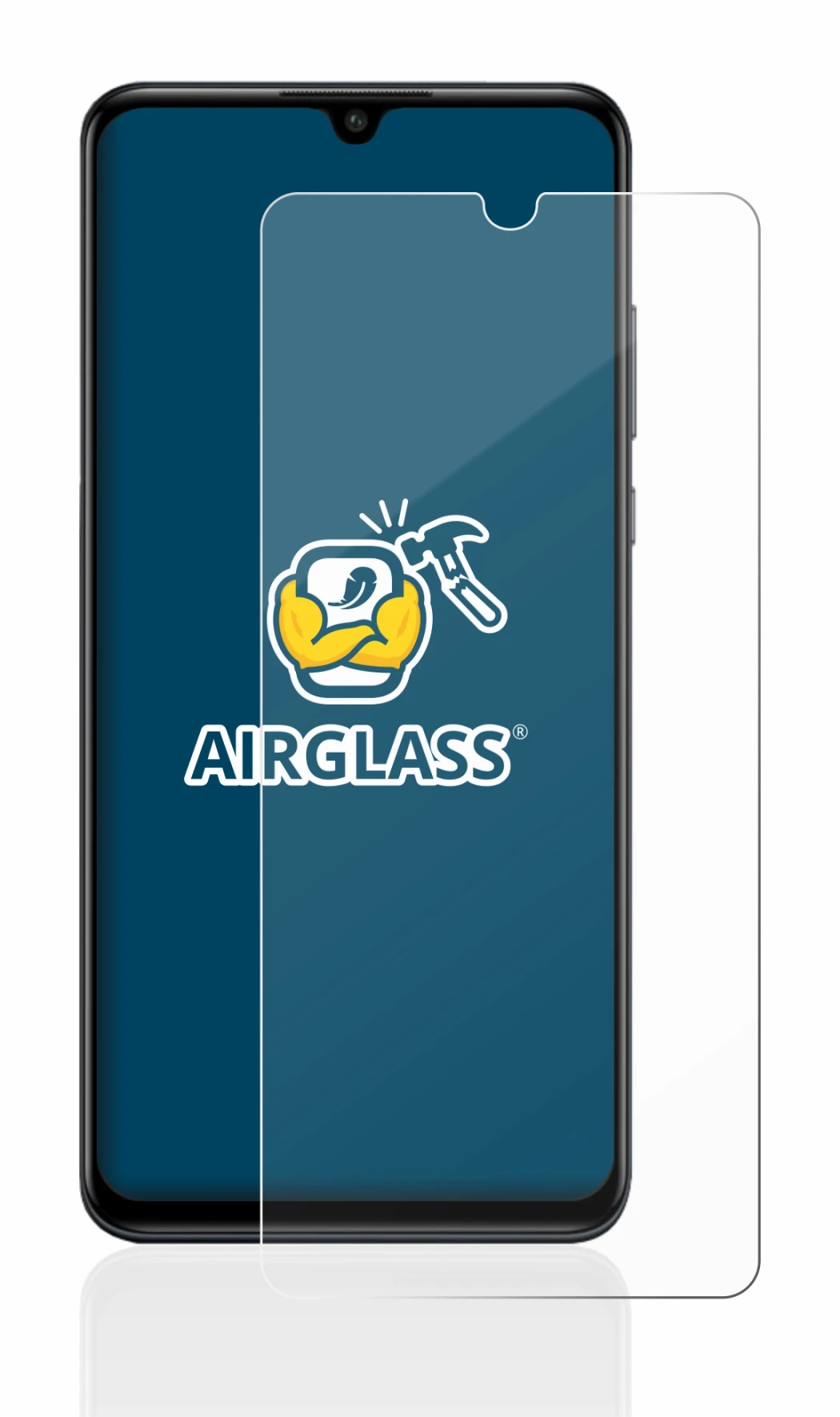 Image de l'appareil Huawei P30 lite avec une grande variété de protections d'écran.