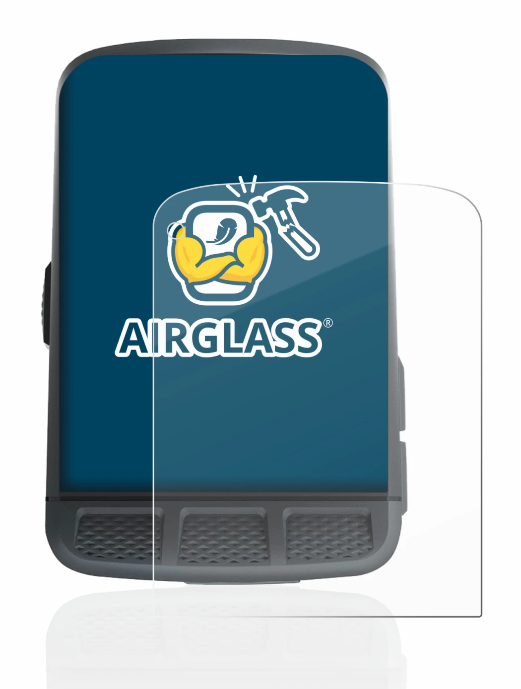 Image de l'appareil Wahoo Elemnt Roam avec une grande variété de protections d'écran.