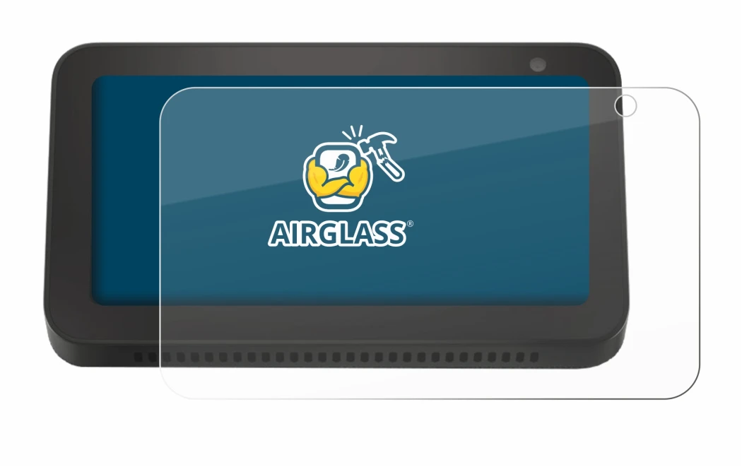 Image de l'appareil Amazon Echo Show 5 (2e Gen.) avec une grande variété de protections d'écran.
