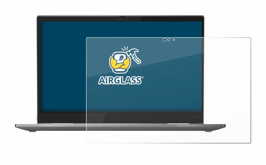 Image de l'appareil Lenovo ThinkPad X1 Yoga (4ème Gen.) avec une grande variété de protections d'écran.