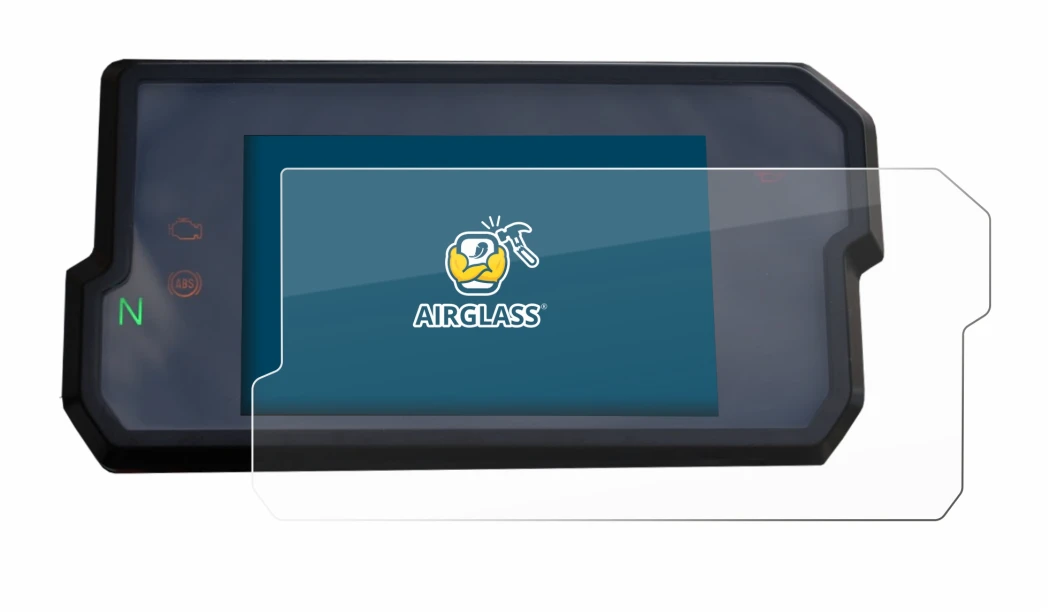 Image de l'appareil KTM 125 / 390 Duke 2017+ avec une grande variété de protections d'écran.