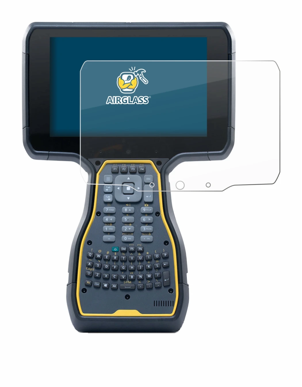 Image de l'appareil Trimble TSC7 Controller avec une grande variété de protections d'écran.