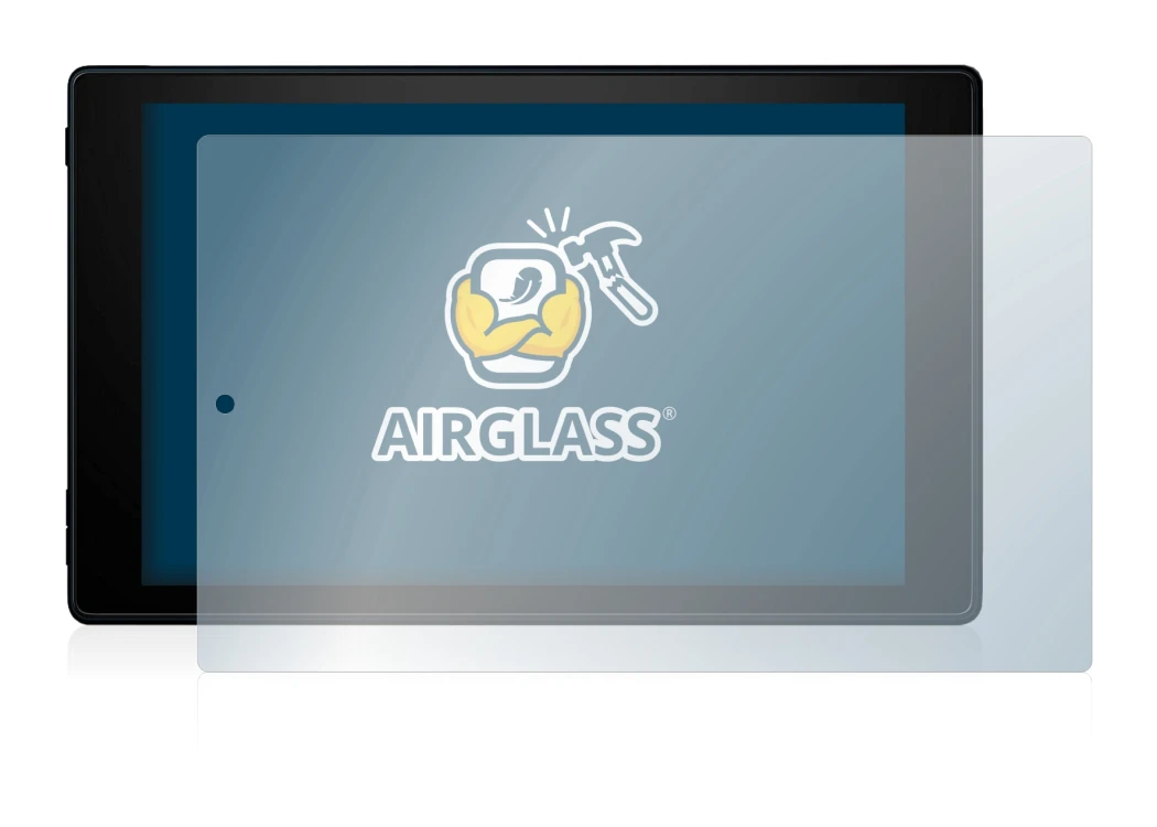 Image de l'appareil Amazon Fire HD 10 2019 (9ème Gen.) avec une grande variété de protections d'écran.