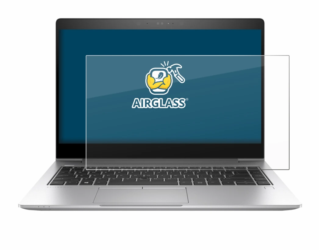 Image de l'appareil HP EliteBook 840 G6 avec une grande variété de protections d'écran.