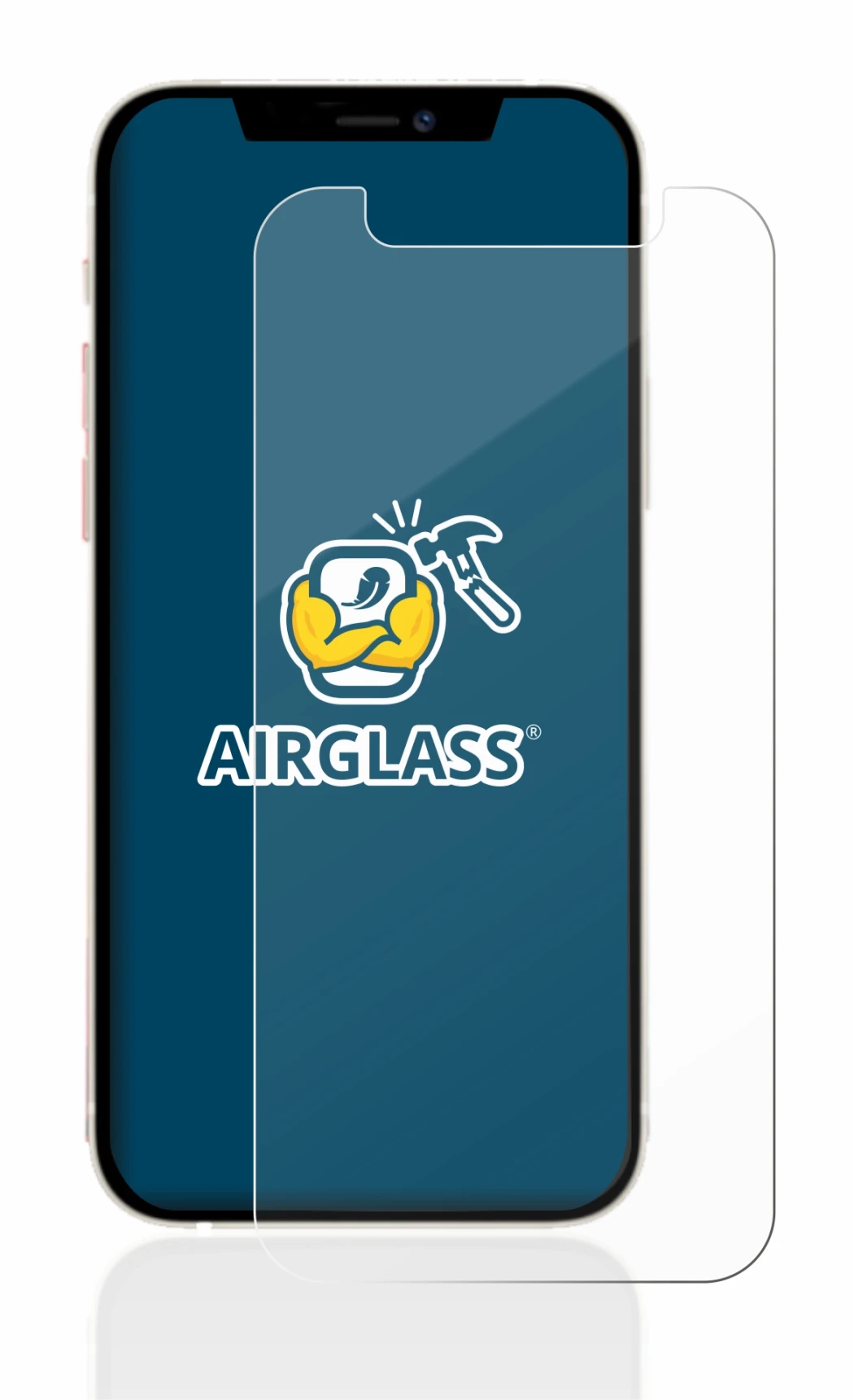 Image de l'appareil Apple iPhone 12 mini avec une grande variété de protections d'écran.