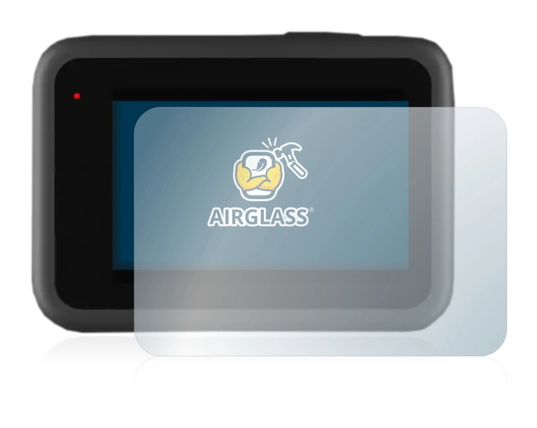 Image de l'appareil GoPro Hero 9 Black avec une grande variété de protections d'écran.