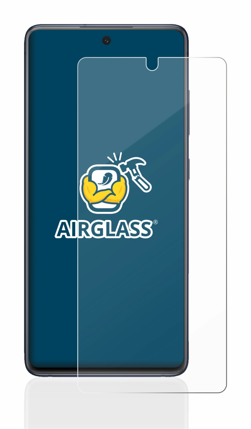 Image de l'appareil Samsung Galaxy S20 FE 5G avec une grande variété de protections d'écran.