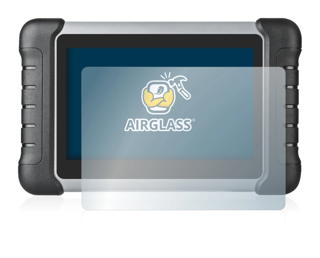 Image de l'appareil Autel MaxiCOM MK808 avec une grande variété de protections d'écran.