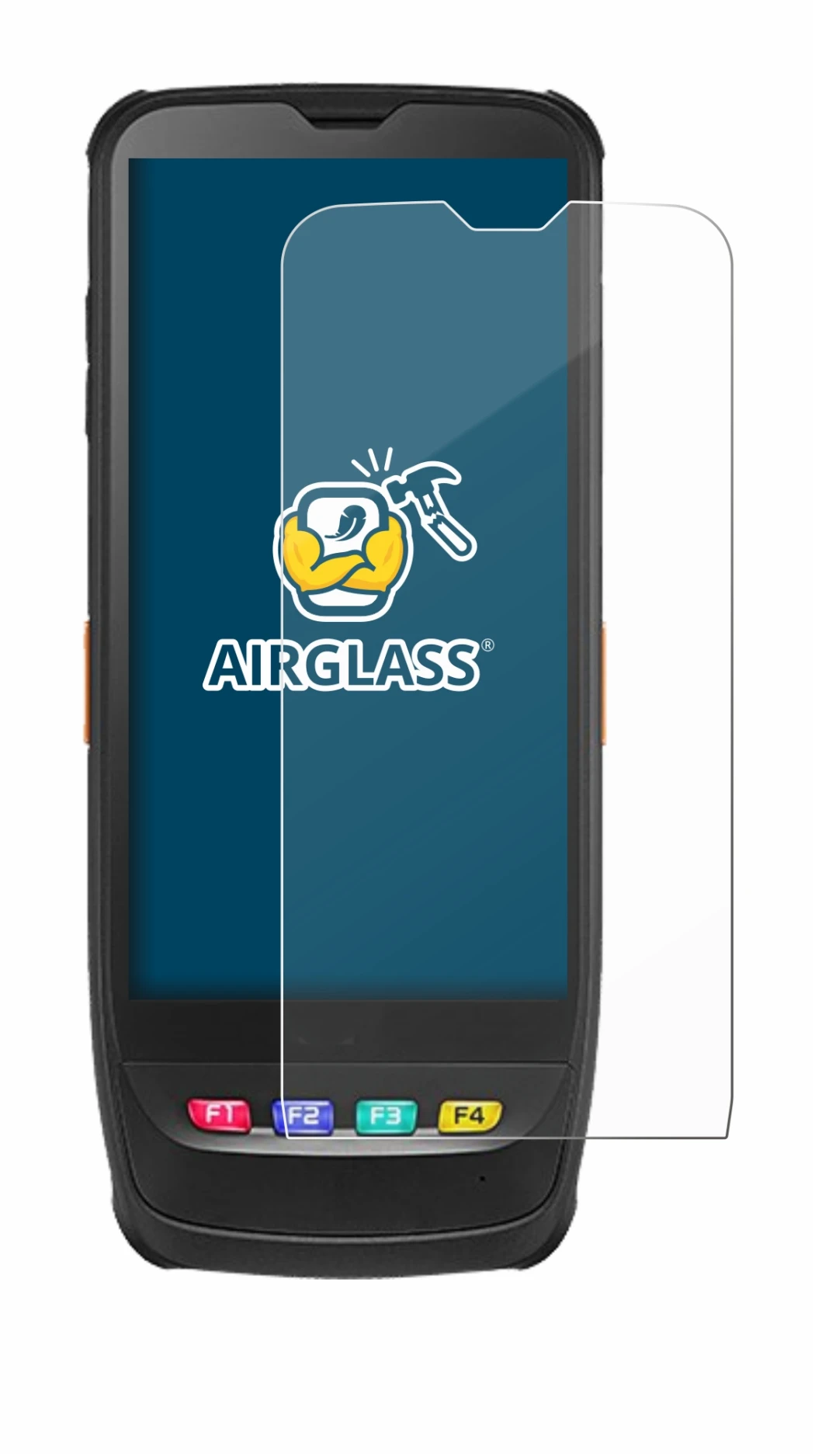 Image de l'appareil Casio IT-G650 avec une grande variété de protections d'écran.