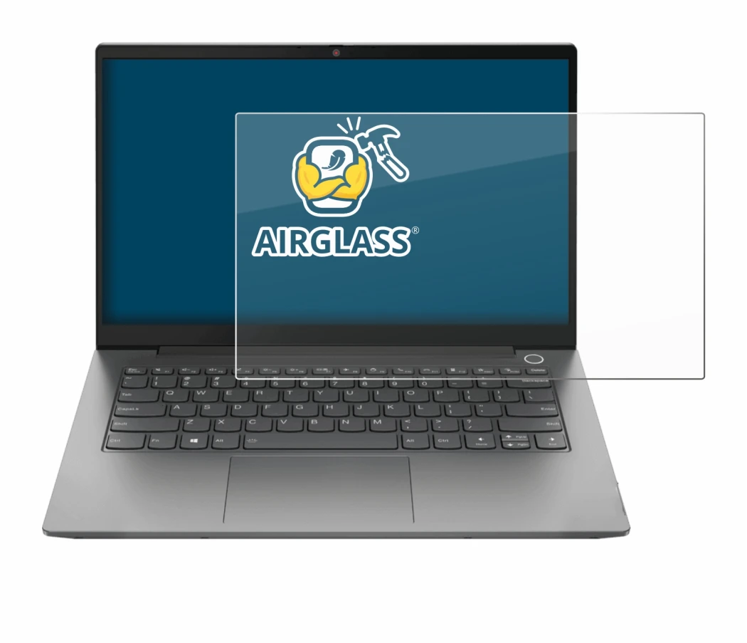 Image de l'appareil Lenovo ThinkPad T14 Gen 2 avec une grande variété de protections d'écran.