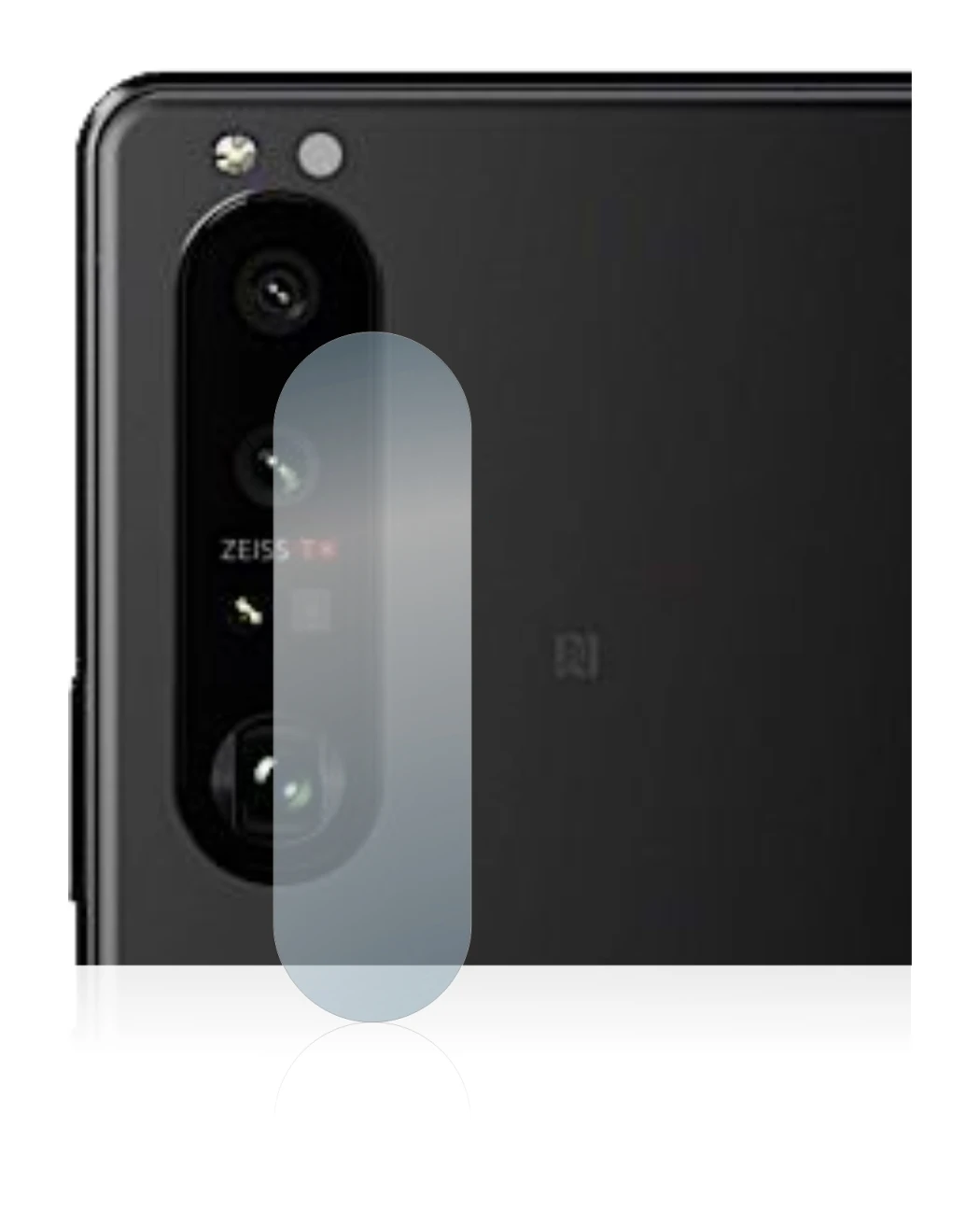 Image de l'appareil Sony Xperia 5 III (Caméra UNIQUEMENT) avec une grande variété de protections d'écran.