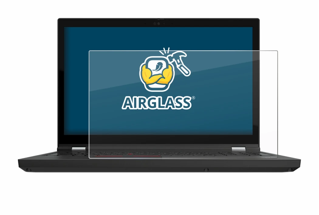 Image de l'appareil Lenovo ThinkPad P15 Gen 2 avec une grande variété de protections d'écran.