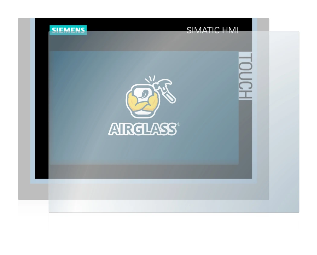 Image de l'appareil Siemens Simatic HMI TP700 Comfort avec une grande variété de protections d'écran.