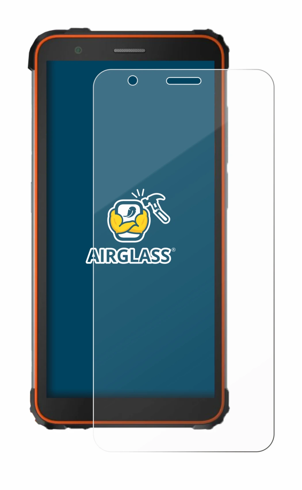 Image de l'appareil Blackview BV6600E avec une grande variété de protections d'écran.