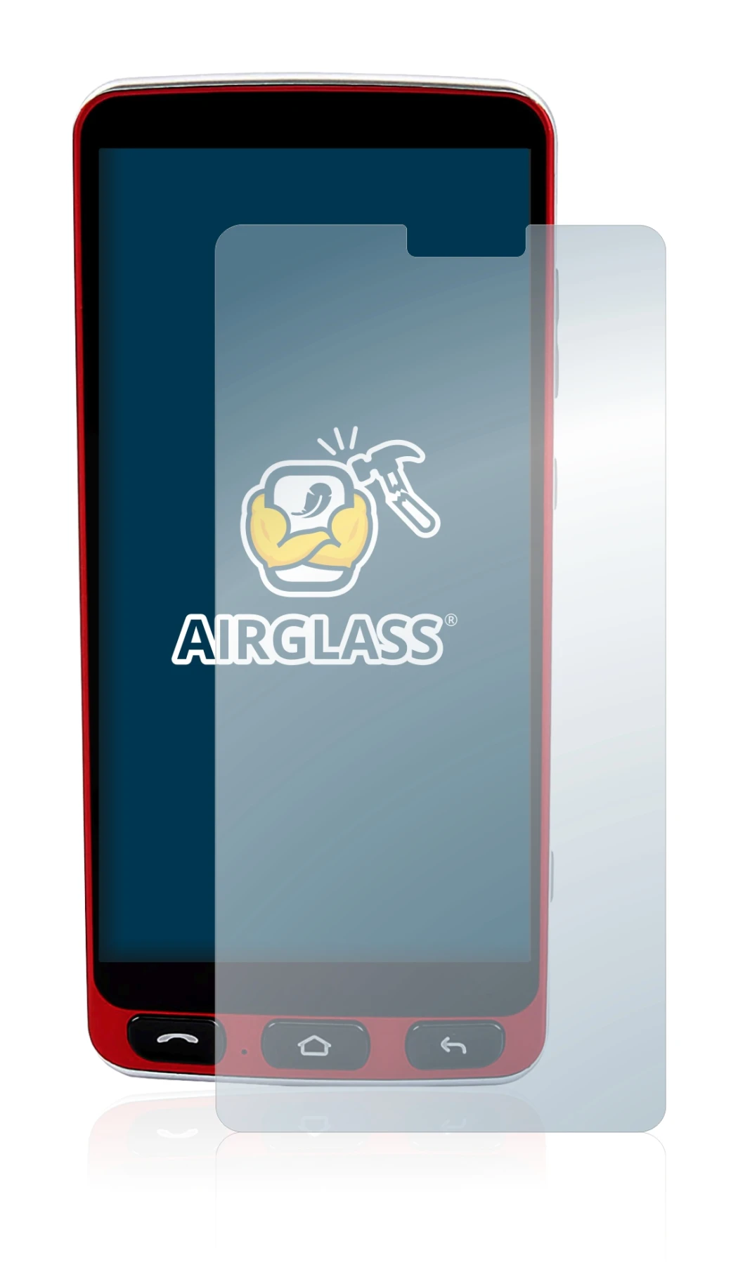 Image de l'appareil Olympia Neo Smartphone avec une grande variété de protections d'écran.