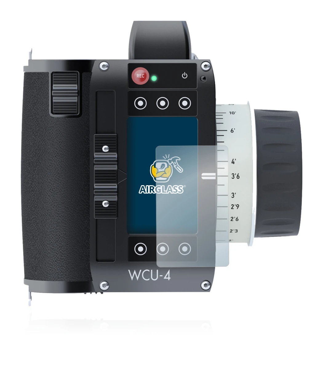 Image de l'appareil Arri WCU-4 avec une grande variété de protections d'écran.